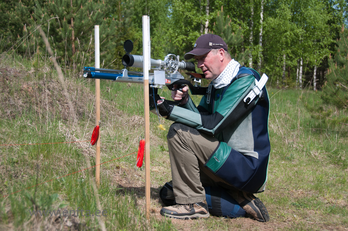 Kaidu Jalakas, Steyr LG 110 Field Target, March-X Tactical 8-80x56